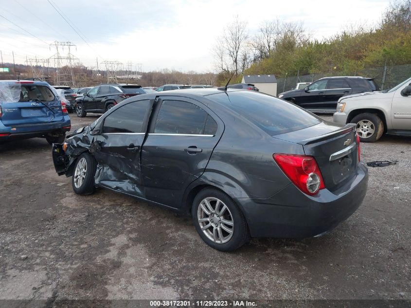 2013 CHEVROLET SONIC LT AUTO - 1G1JC5SG0D4156047