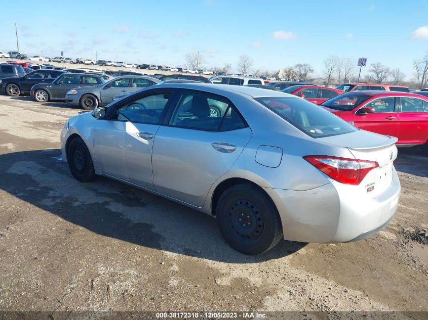 2015 TOYOTA COROLLA L/LE/S/S PLUS/LE PLUS - 5YFBURHE4FP294714