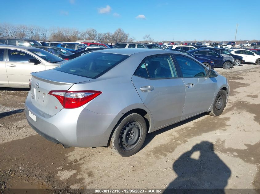 2015 TOYOTA COROLLA L/LE/S/S PLUS/LE PLUS - 5YFBURHE4FP294714