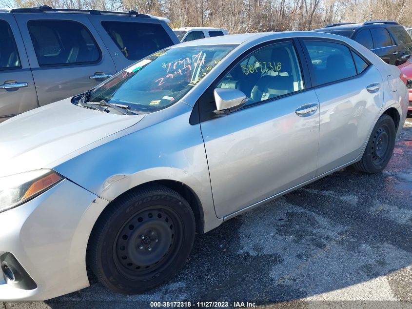 2015 TOYOTA COROLLA L/LE/S/S PLUS/LE PLUS - 5YFBURHE4FP294714