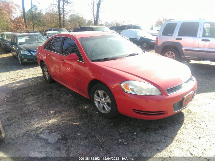 2013 CHEVROLET IMPALA LS - 2G1WF5E32D1215391