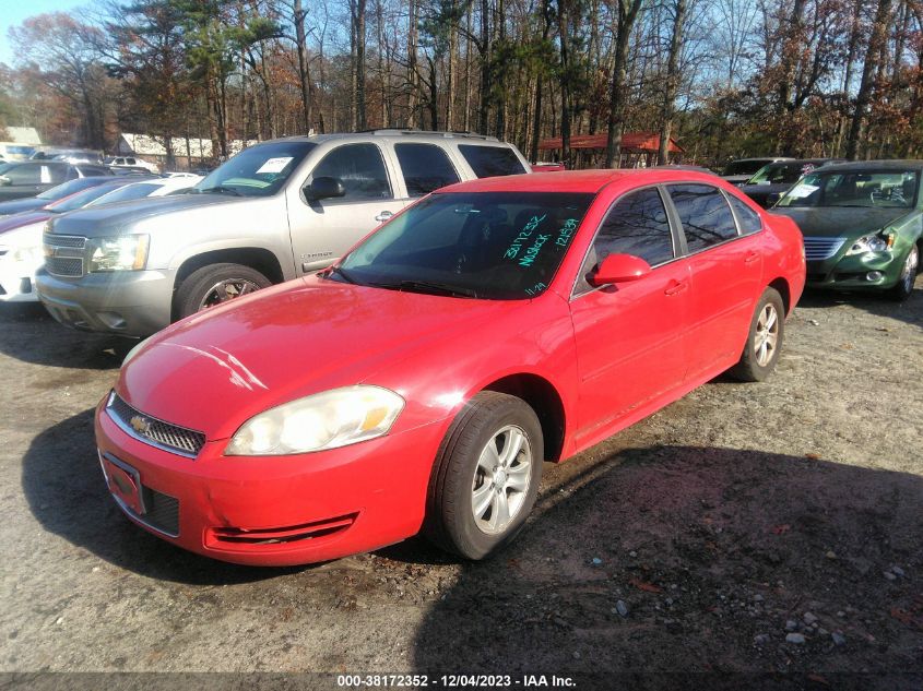 2013 CHEVROLET IMPALA LS - 2G1WF5E32D1215391