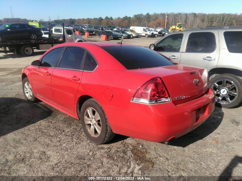 2013 CHEVROLET IMPALA LS - 2G1WF5E32D1215391
