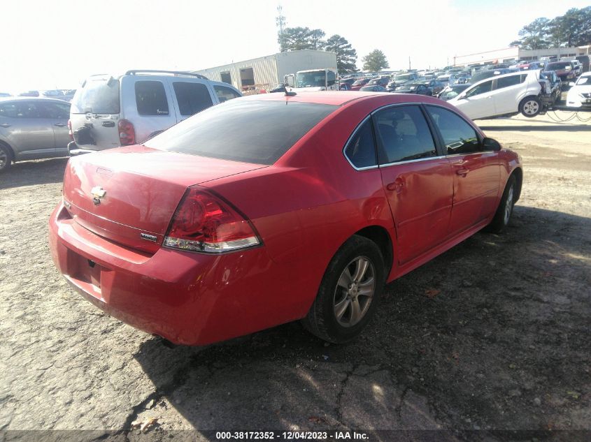 2013 CHEVROLET IMPALA LS - 2G1WF5E32D1215391