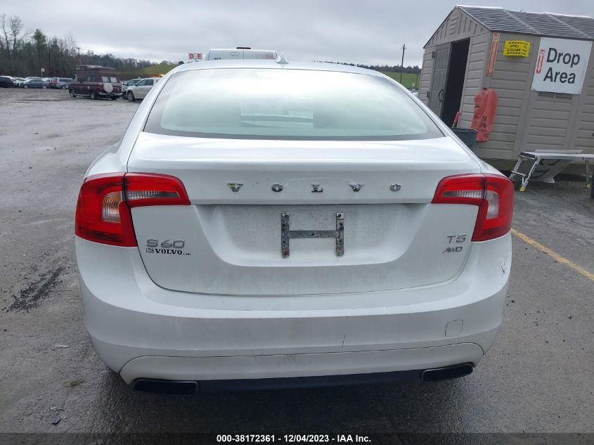2015 VOLVO S60 T5 PREMIER - YV1612TBXF2314083