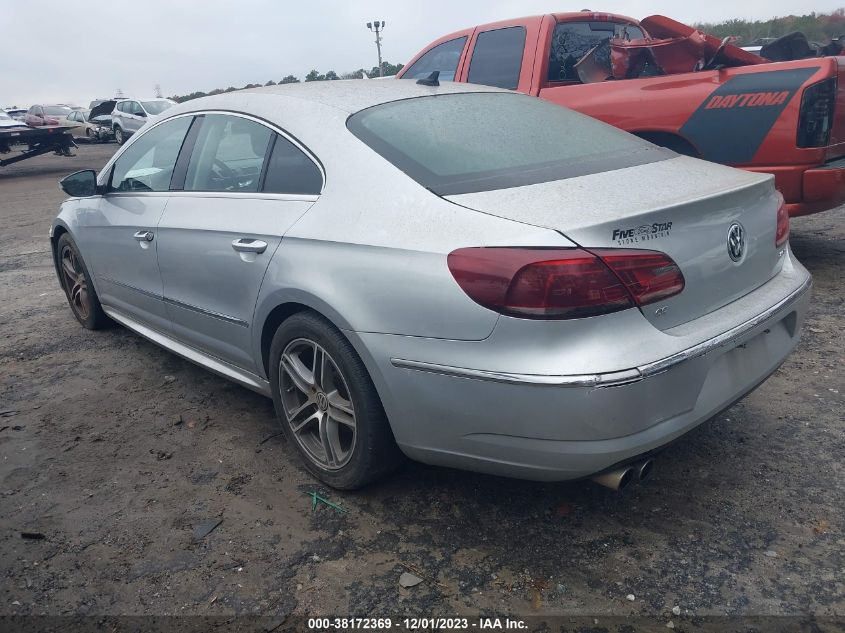 2013 VOLKSWAGEN CC 2.0T R-LINE - WVWBN7ANXDE560811