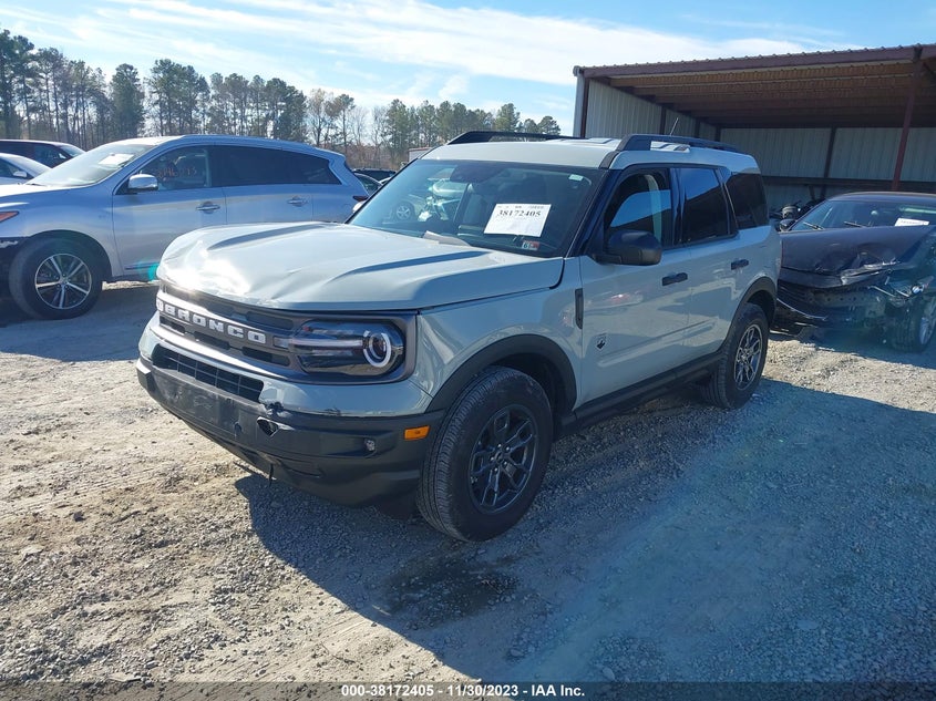 VIN 3FMCR9B69PRD61418 2023 FORD BRONCO SPORT BIG BEND