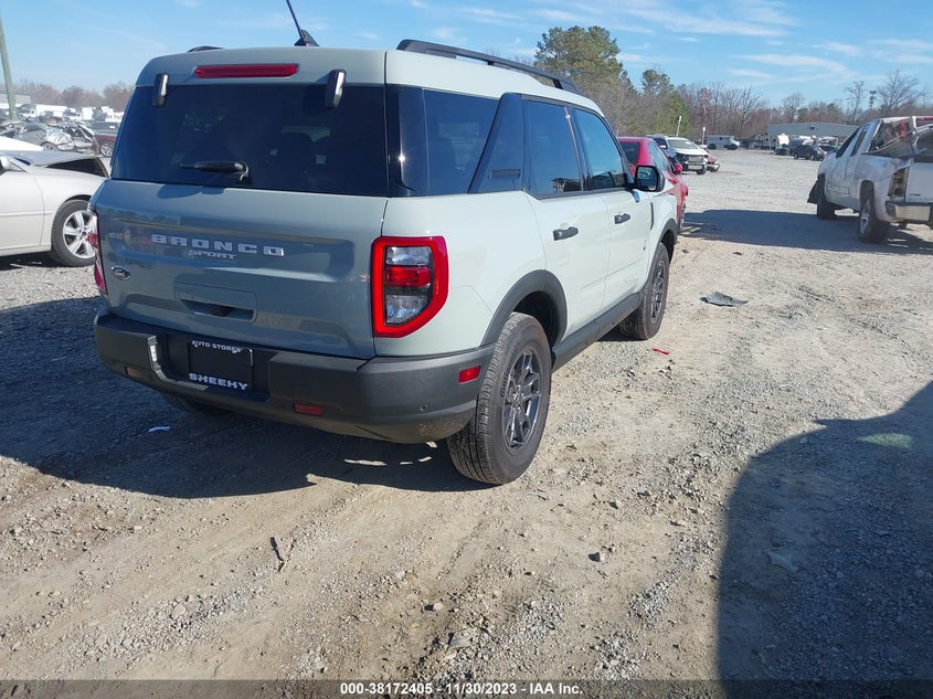 VIN 3FMCR9B69PRD61418 2023 FORD BRONCO SPORT BIG BEND