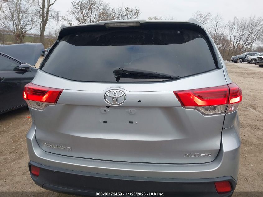 2018 TOYOTA HIGHLANDER XLE - 5TDJZRFH7JS535742