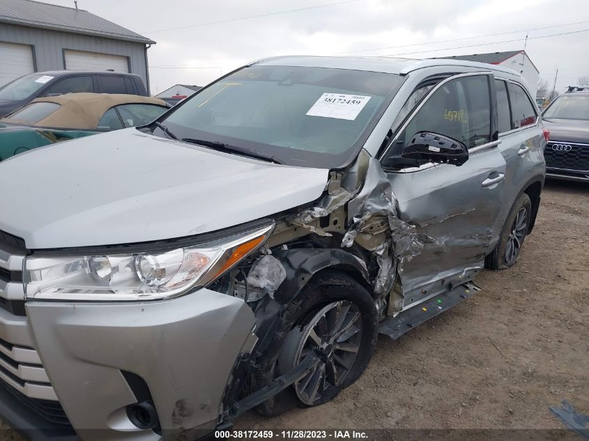 2018 TOYOTA HIGHLANDER XLE - 5TDJZRFH7JS535742