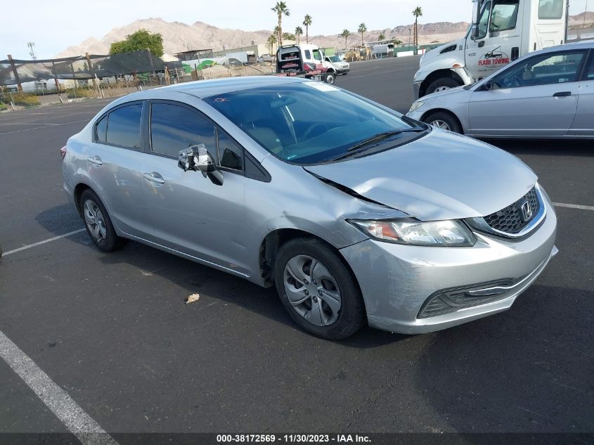 2013 HONDA CIVIC LX - 19XFB2F5XDE051764