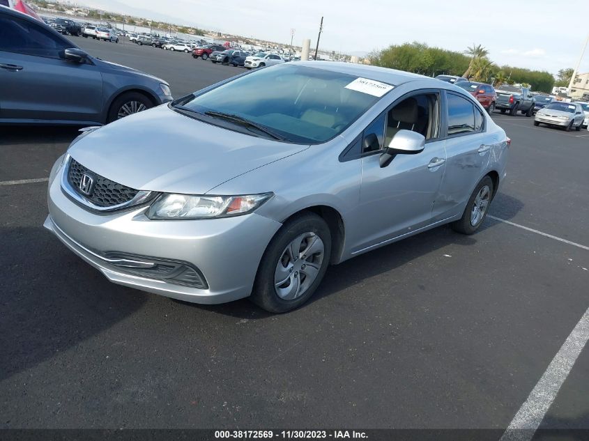 2013 HONDA CIVIC LX - 19XFB2F5XDE051764