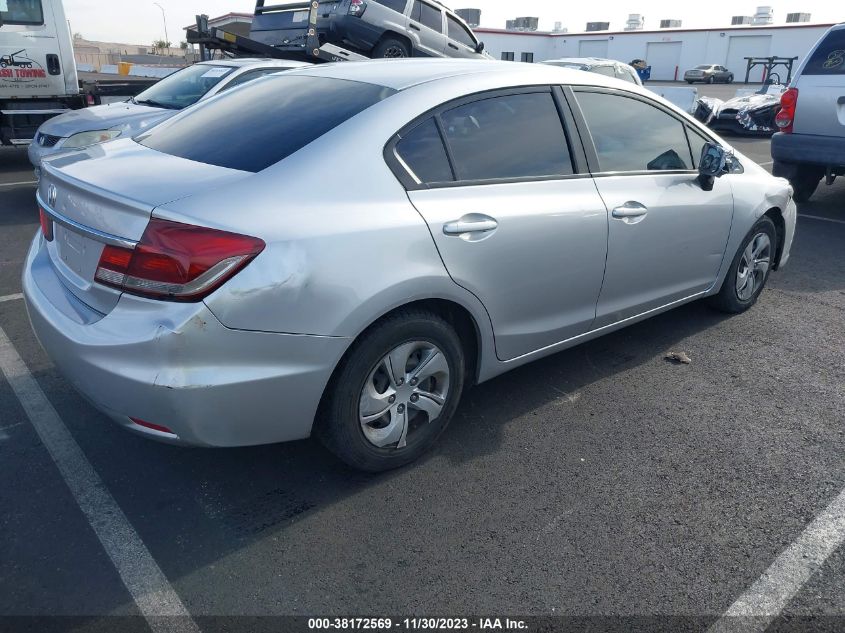 2013 HONDA CIVIC LX - 19XFB2F5XDE051764