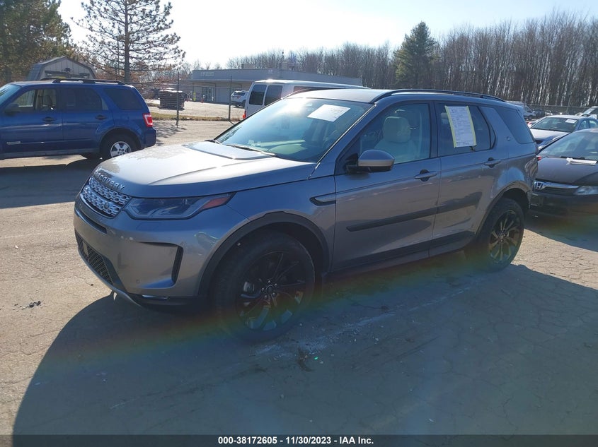 VIN SALCP2FX2NH908668 2022 LAND ROVER DISCOVERY SPORT SE