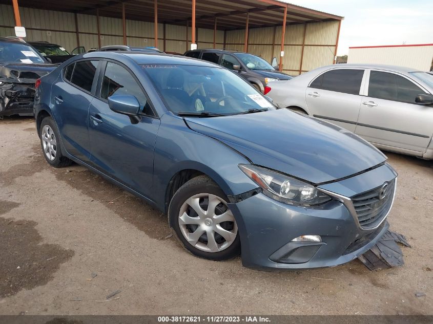 2015 MAZDA MAZDA3 I SPORT - 3MZBM1U78FM212352