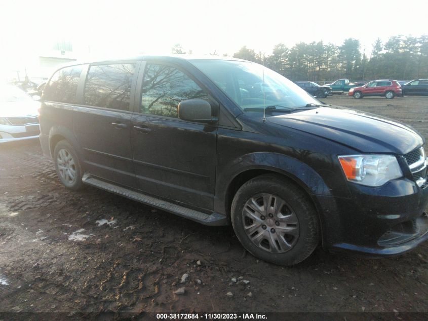 2014 DODGE GRAND CARAVAN AVP/SE - 2C4RDGBG6ER473879