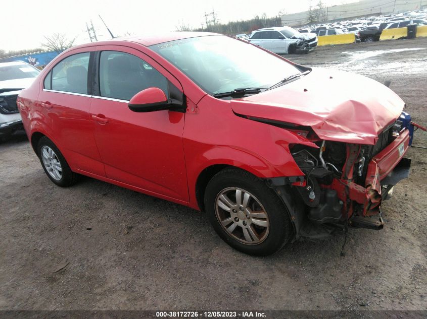2013 CHEVROLET SONIC LT - 1G1JC5SG3D4171951