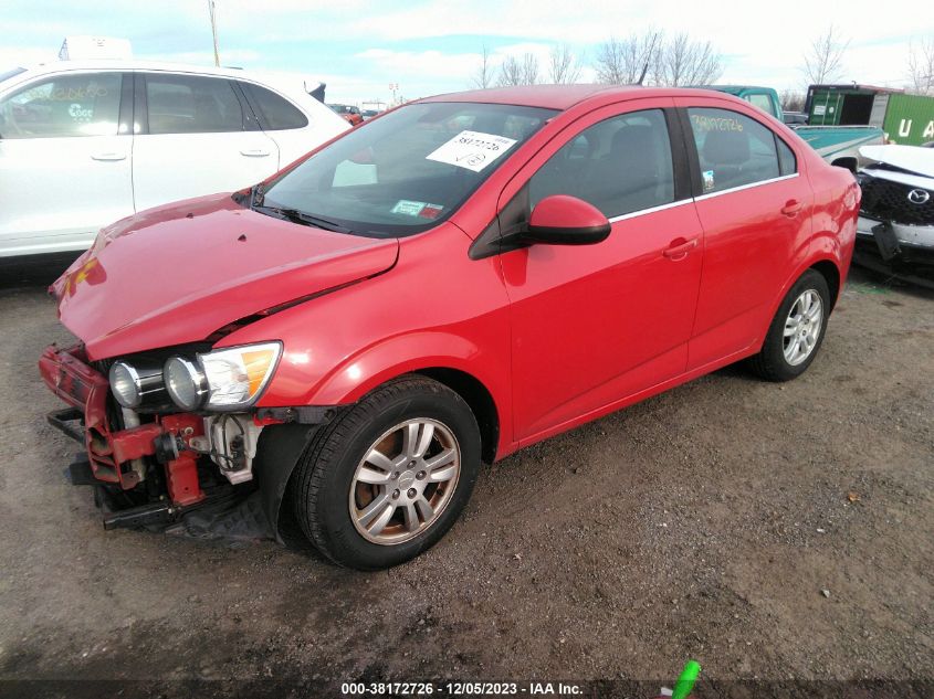 2013 CHEVROLET SONIC LT - 1G1JC5SG3D4171951
