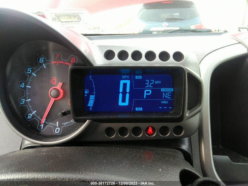 2013 CHEVROLET SONIC LT - 1G1JC5SG3D4171951