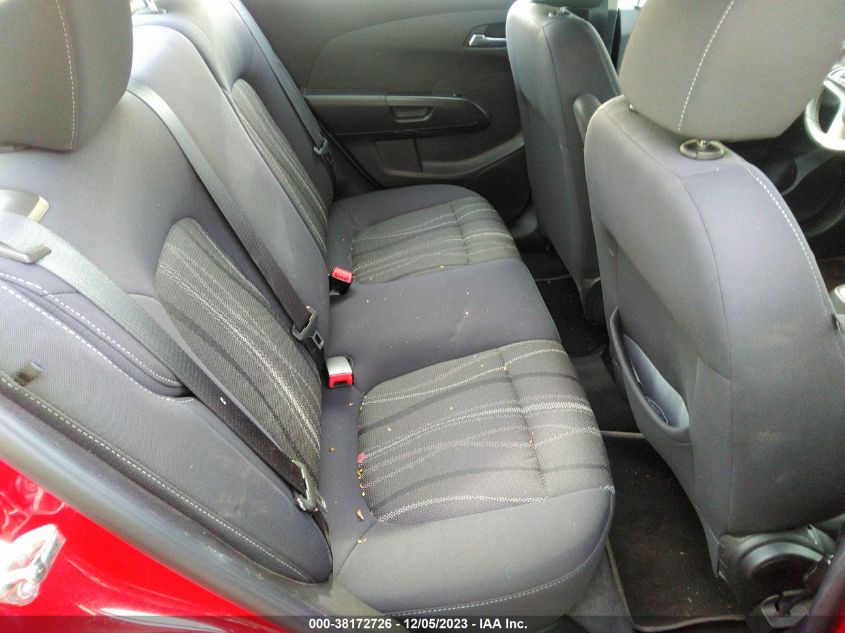 2013 CHEVROLET SONIC LT - 1G1JC5SG3D4171951