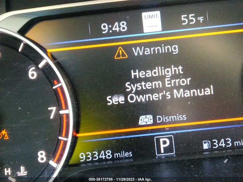 2019 NISSAN ALTIMA SL - 1N4BL4EV1KC229564