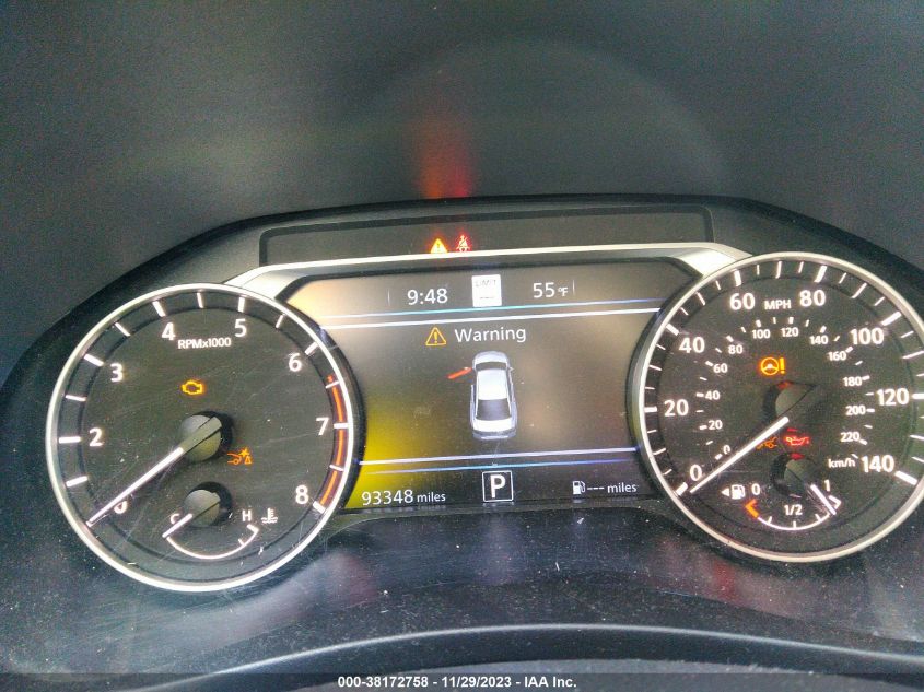 2019 NISSAN ALTIMA SL - 1N4BL4EV1KC229564