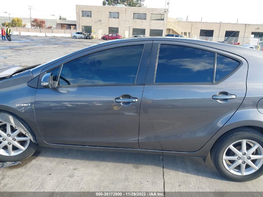 2013 TOYOTA PRIUS C - JTDKDTB39D1043869