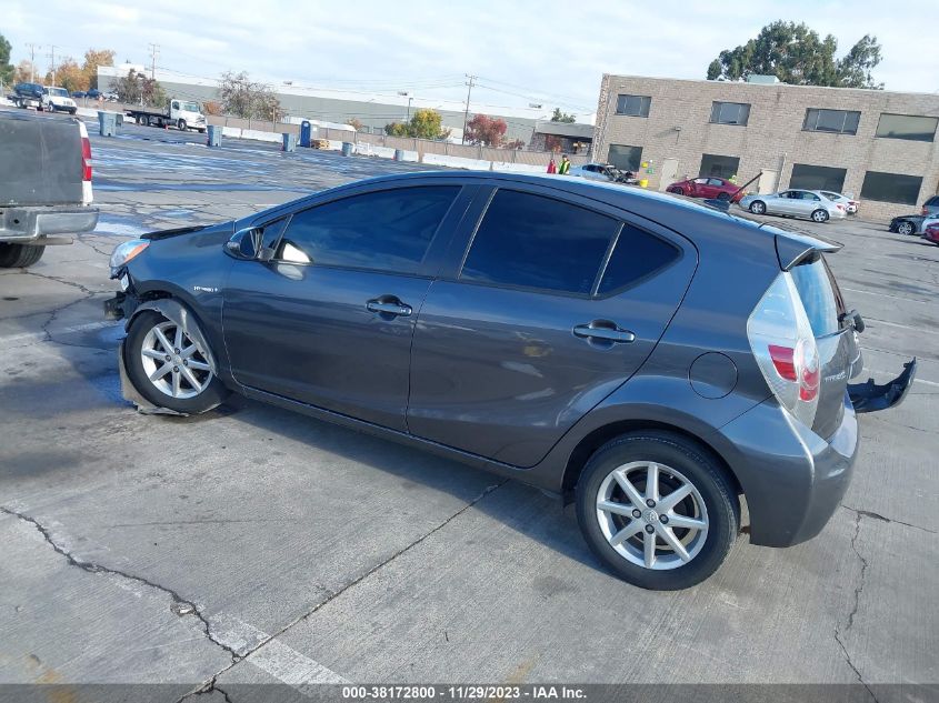 2013 TOYOTA PRIUS C - JTDKDTB39D1043869