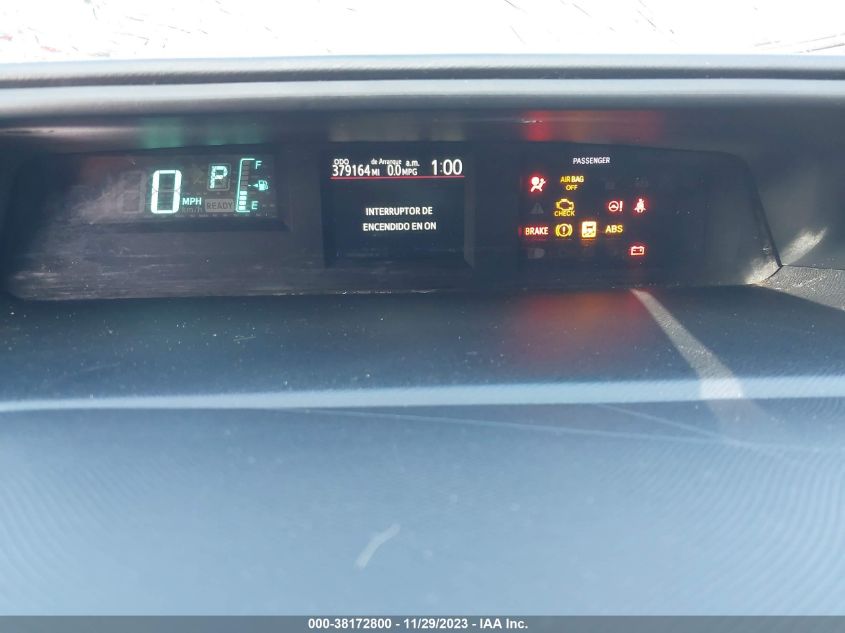 2013 TOYOTA PRIUS C - JTDKDTB39D1043869