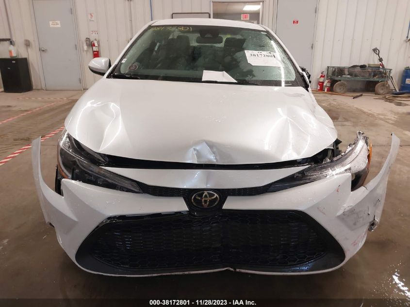 2022 TOYOTA COROLLA LE - 5YFEPMAE7NP324658