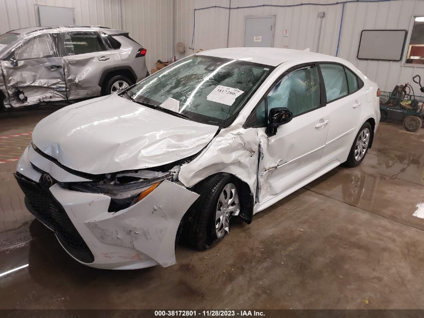 2022 TOYOTA COROLLA LE - 5YFEPMAE7NP324658