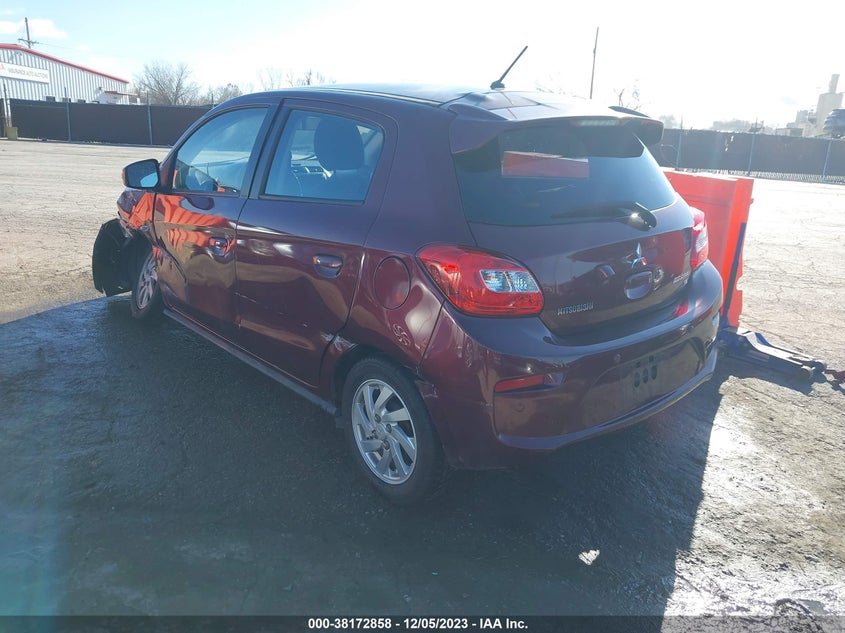 VIN ML32A4HJ4KH015151 2019 MITSUBISHI MIRAGE SE