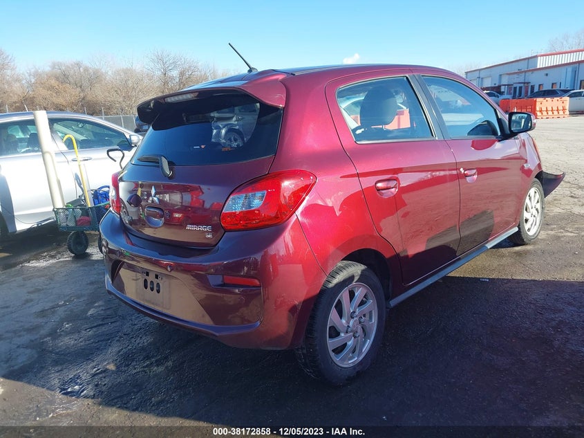 VIN ML32A4HJ4KH015151 2019 MITSUBISHI MIRAGE SE