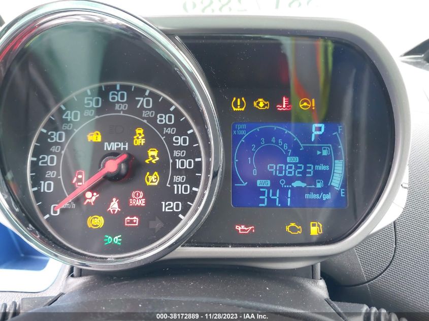 2014 CHEVROLET SPARK 1LT AUTO - KL8CD6S93EC583839