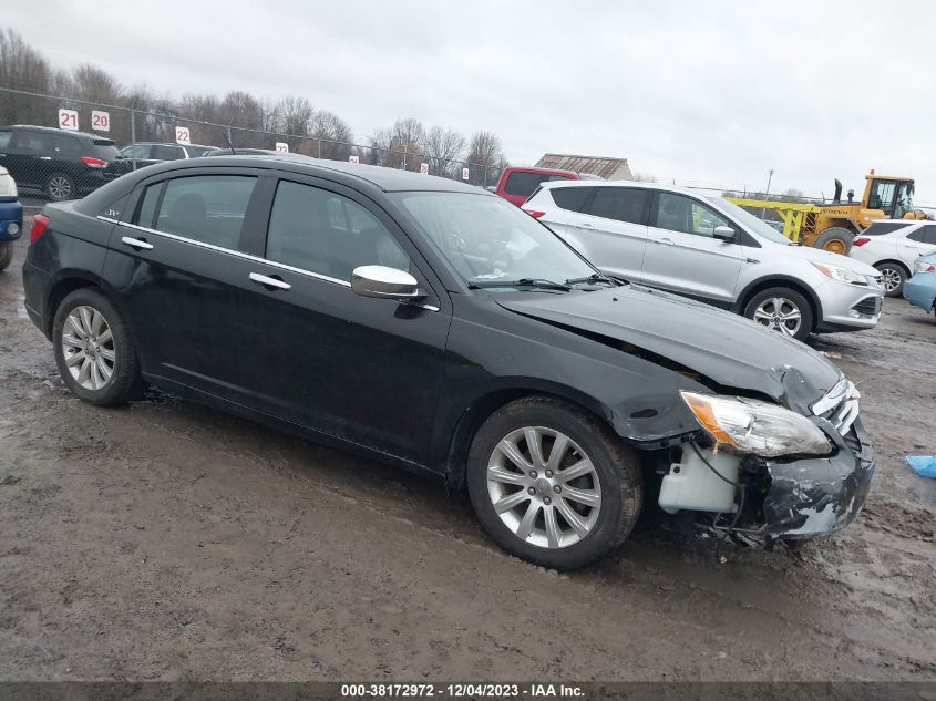 2013 CHRYSLER 200 LIMITED - 1C3CCBCG7DN747472