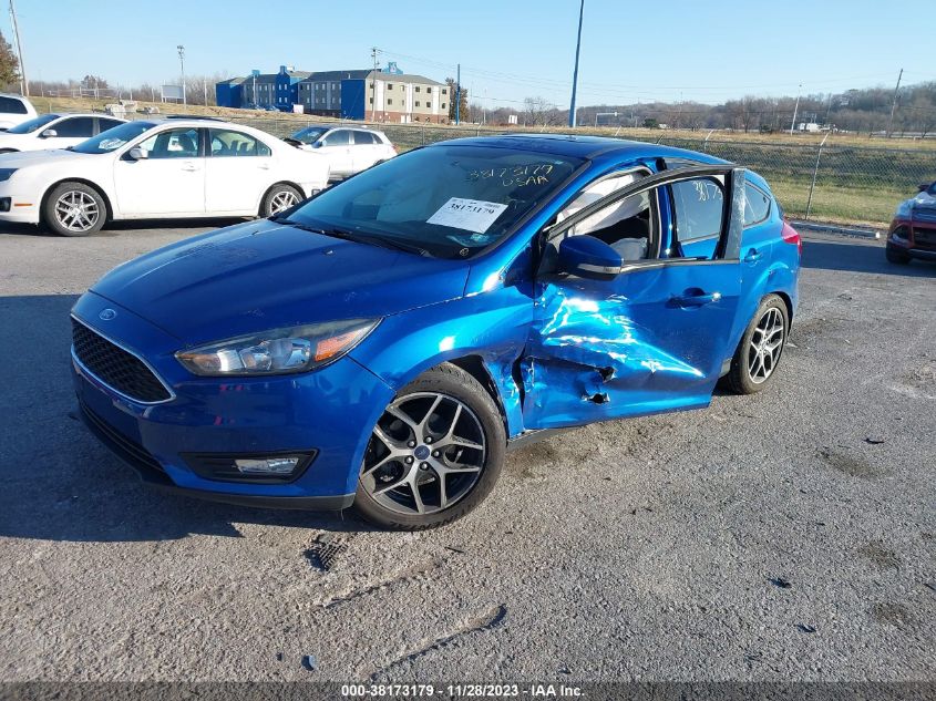 2018 FORD FOCUS SEL - 1FADP3M24JL287097