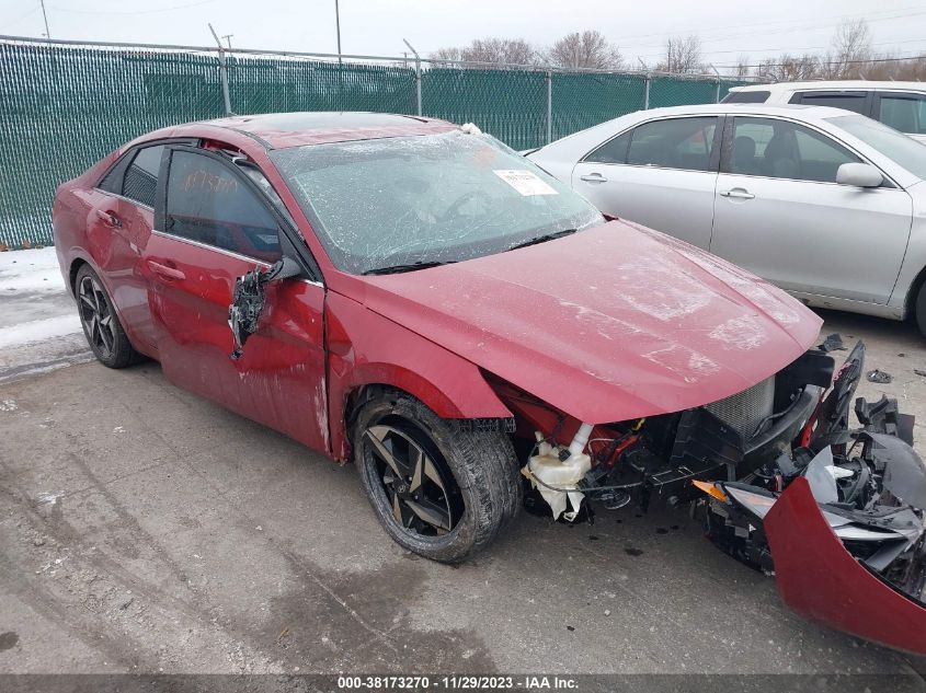 2023 HYUNDAI ELANTRA LIMITED - KMHLP4AG1PU606529