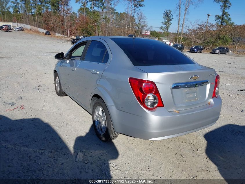 2015 CHEVROLET SONIC LT - 1G1JC5SB1F4132752