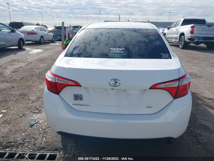 2016 TOYOTA COROLLA LE - 5YFBURHE9GP480086