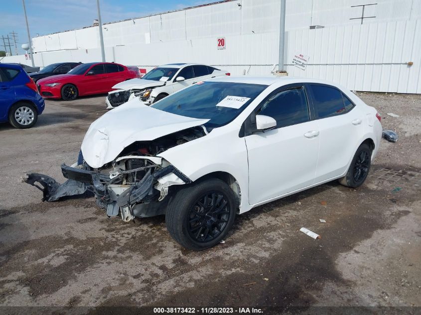 2016 TOYOTA COROLLA LE - 5YFBURHE9GP480086