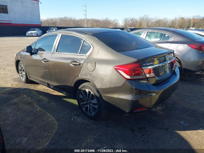2013 HONDA CIVIC EX - 19XFB2F81DE222704