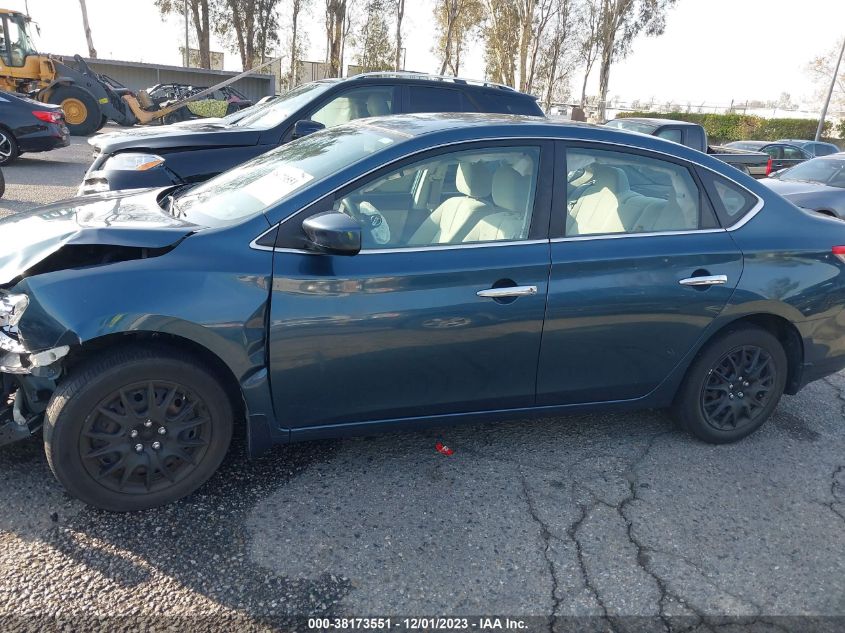 2015 NISSAN SENTRA FE+ S/S/SL/SR/SV - 3N1AB7AP2FY317055