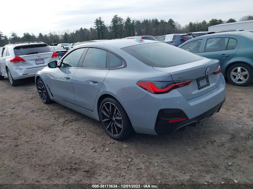 2023 BMW I4 M50 WBY33AW02PFN75532
