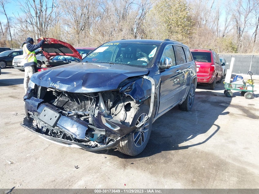 VIN 1C4RJFBG5HC808422 2017 JEEP GRAND CHEROKEE LIMITED 4X4