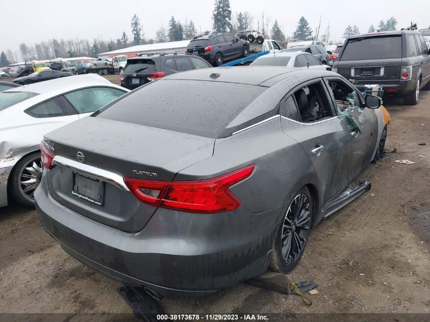 2016 NISSAN MAXIMA 3.5S/SV/SL/SR/PLAT - 1N4AA6AP5GC427141