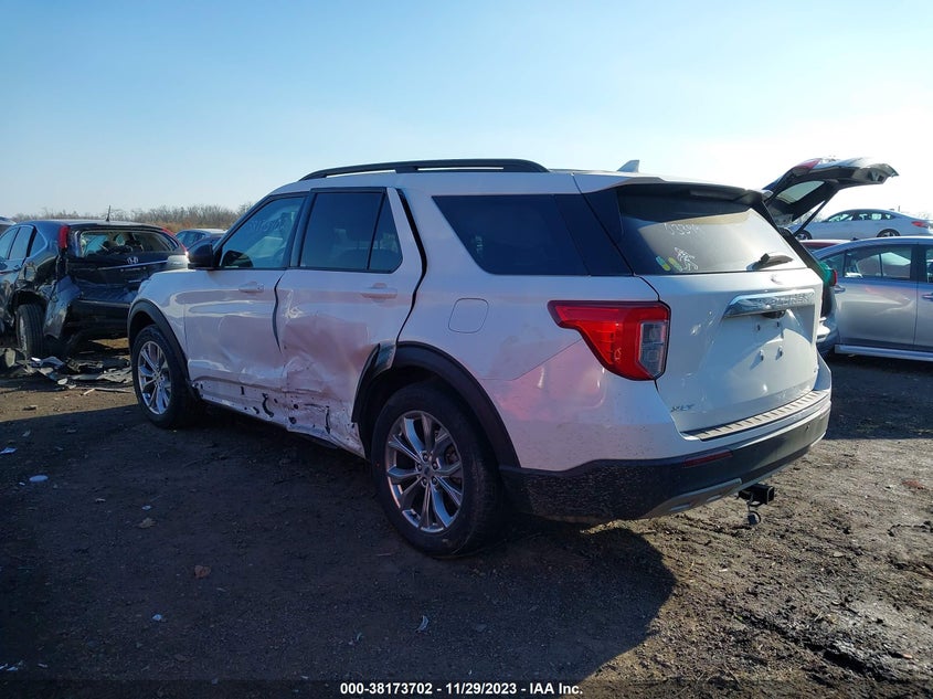 VIN 1FMSK8DH1MGA03399 2021 FORD EXPLORER XLT