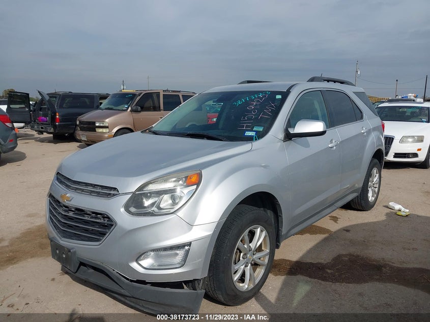 VIN 2GNALCEK1H1569423 2017 CHEVROLET EQUINOX LT