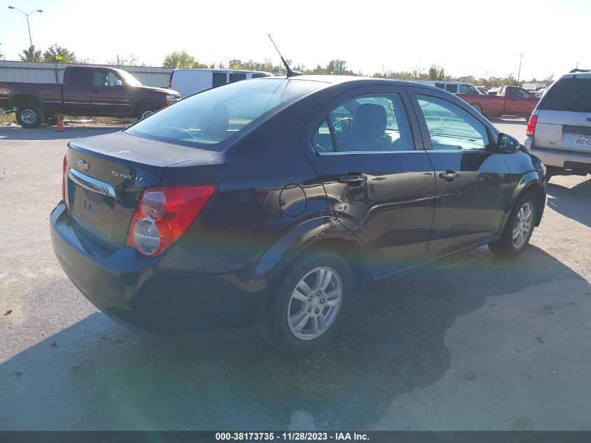 2014 CHEVROLET SONIC LT AUTO - 1G1JC5SH2E4211530