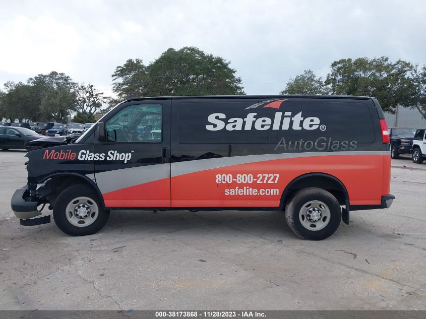 2017 CHEVROLET EXPRESS 2500 WORK VAN 1GCWGAFF7H1140852