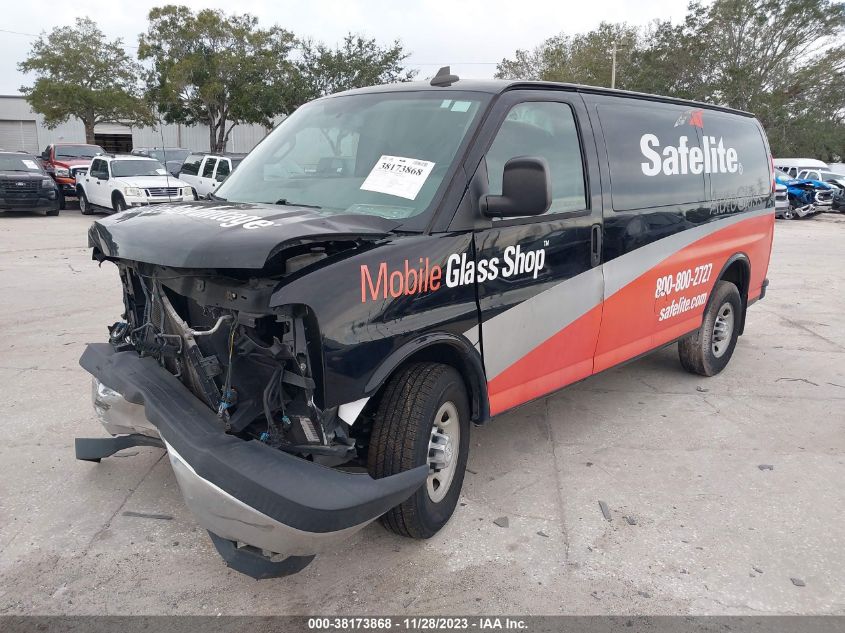 2017 CHEVROLET EXPRESS 2500 WORK VAN 1GCWGAFF7H1140852